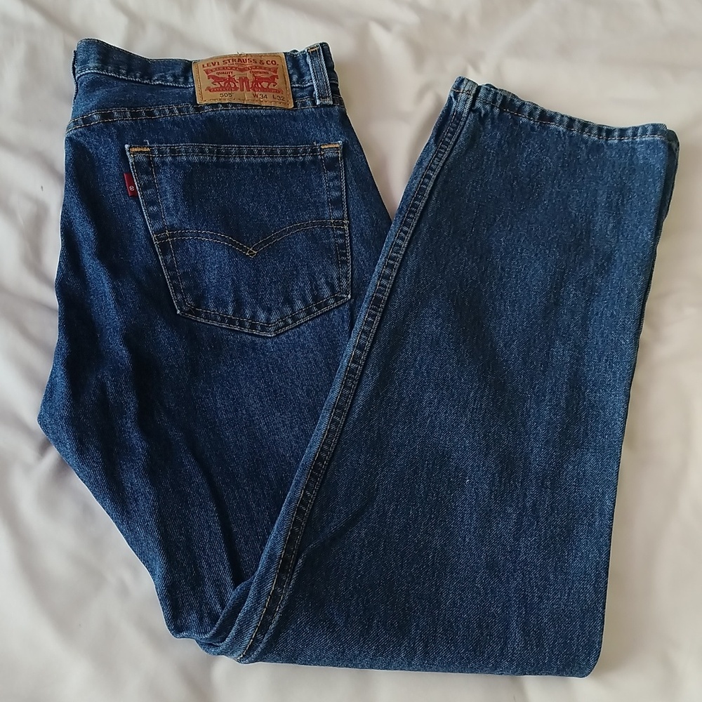 Levi’s 505 Blue Jeans Size 34x30